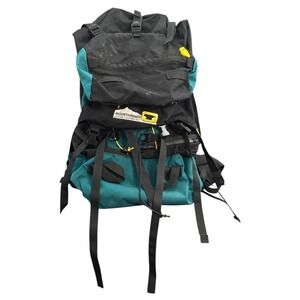 Mountainsmith Vintage Internal Frame Hiking Backpack Black Teal Golden Colorado